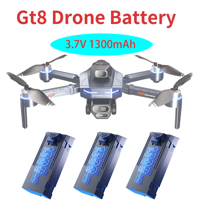 Eachine Drone E58 - Orijinal 3.7V 1300mAh GT8 drone pili