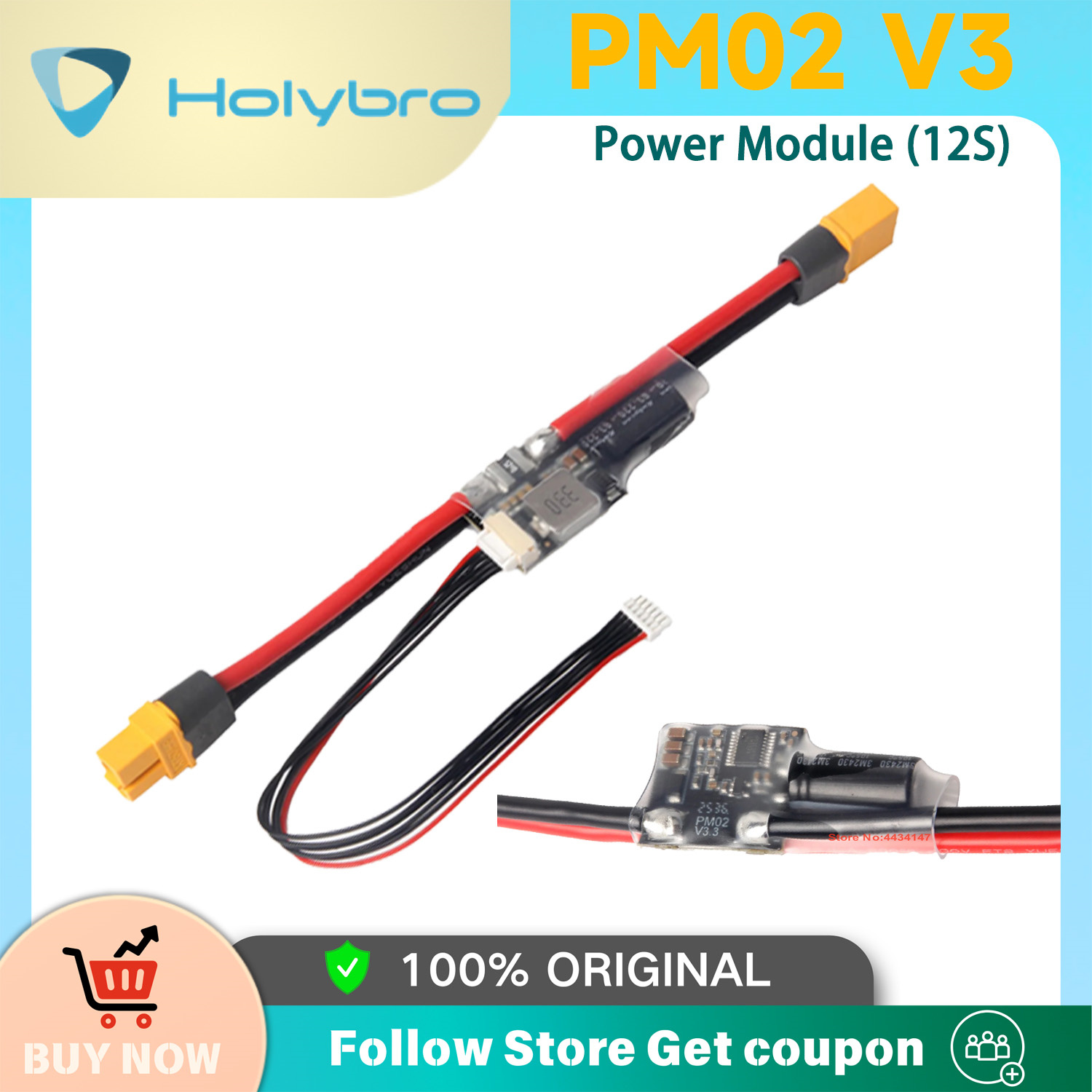 Drone Kit Hexacopter - Holybro PM02D Güç Modülü 2S-12S PX4