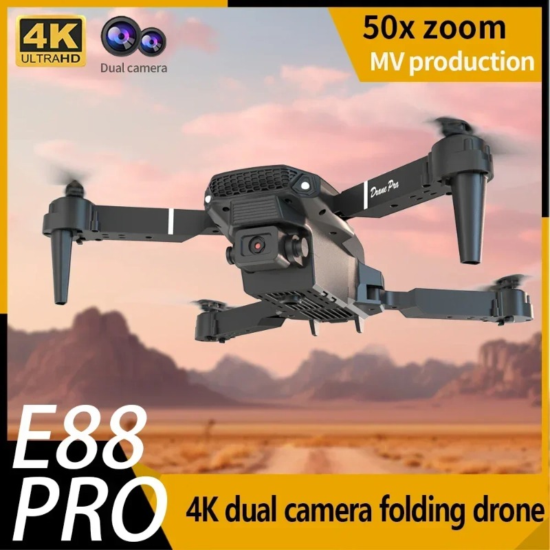 E88 Mini Drone 4K HD Kamera Wi - Drone Kit Tricopter incelemesi ve fiyatı