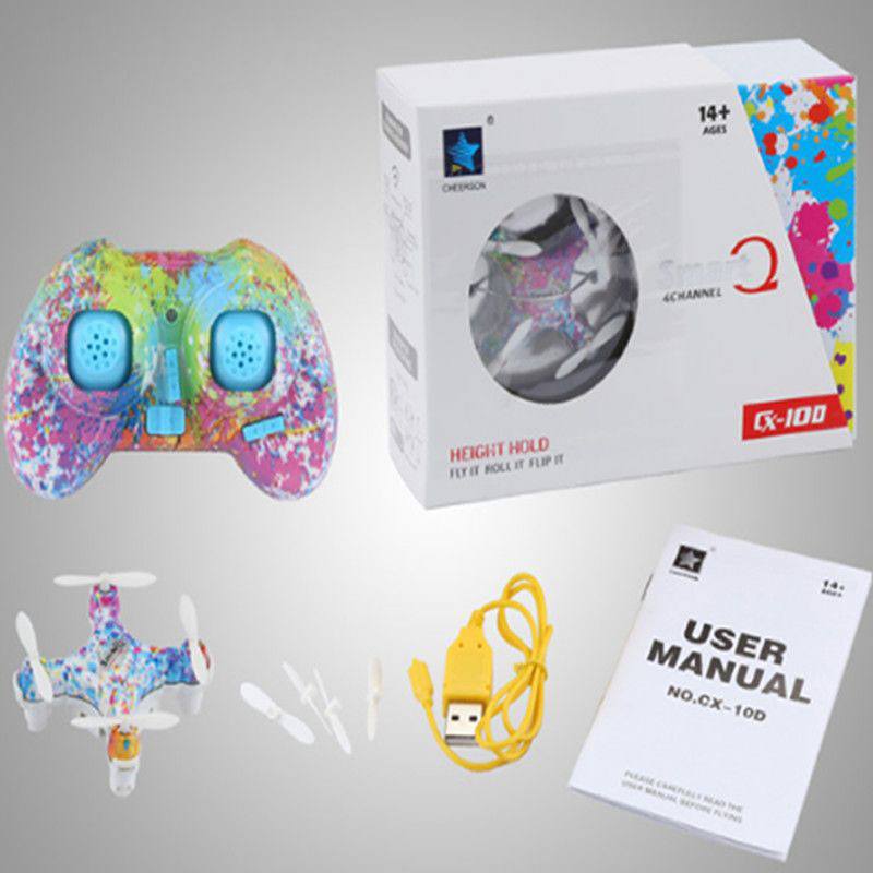 LED ile RC dört pervaneli heli - Drone Kit Tricopter incelemesi ve fiyatı