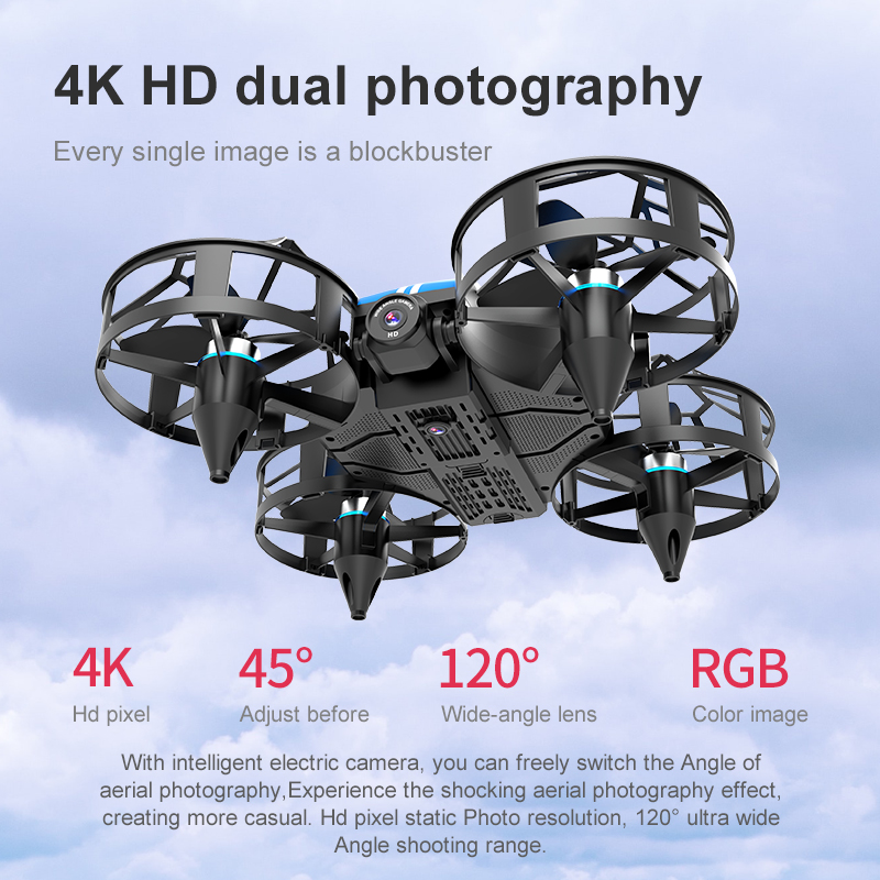 YENI Mini Drone 812PRO meslek  - Drone Kit Tricopter incelemesi ve fiyatı